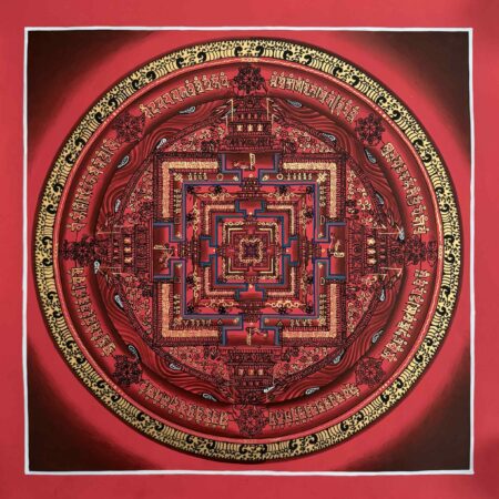 Kalachakra Mandala Thangka Painting