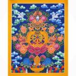 Eight Auspicious Symbols Thangka