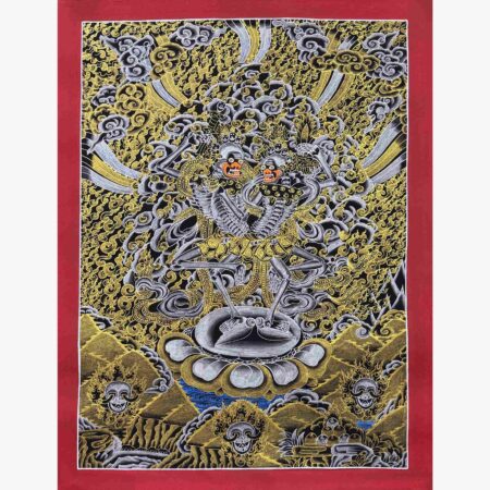 Chitipati Thanka Painting