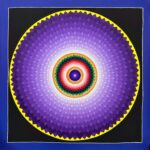 Lotus Mandala Thangka Painting