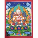 Vajrasattva Shakti Thangka
