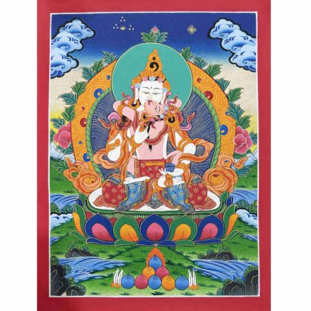 Vajrasattva Shakti Thangka