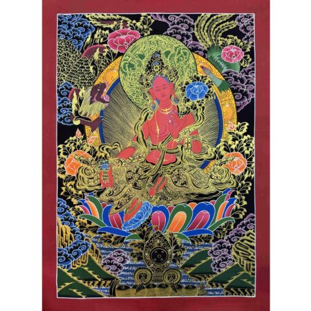 Red Tara Thangka Painting