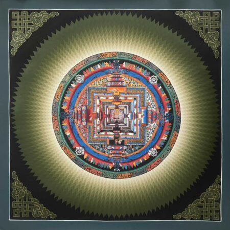 Master Quality Rainbow Kalachakra Mandala
