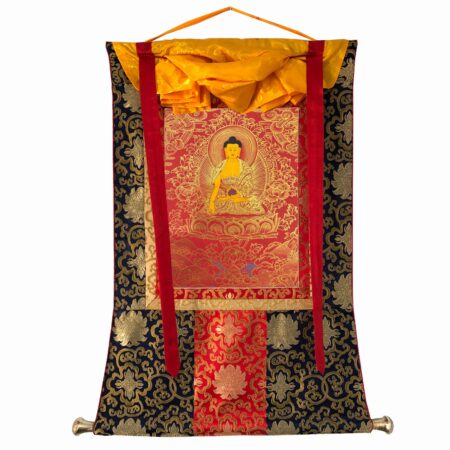 Ratnasambhava and Amoghasiddhi Thangka