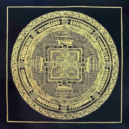 Kalachakra Mandala Thangka Painting